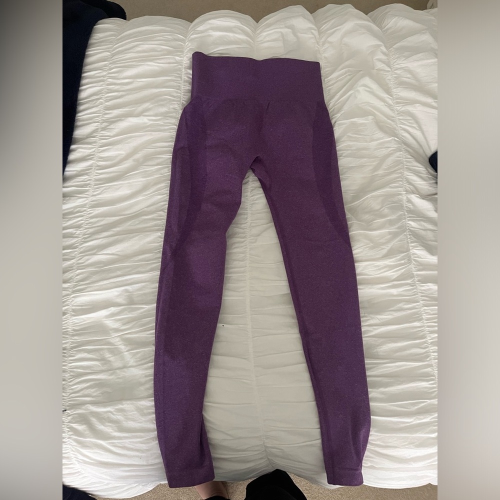 Purple Athletic Leggings